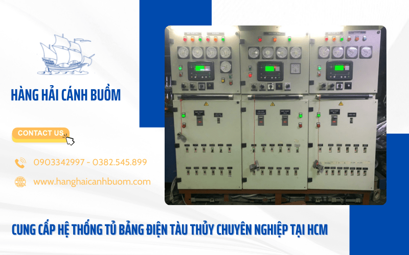 hệ thống tủ bảng điện tàu thủy